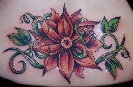 Daisy Tats Lower Back Of Girl